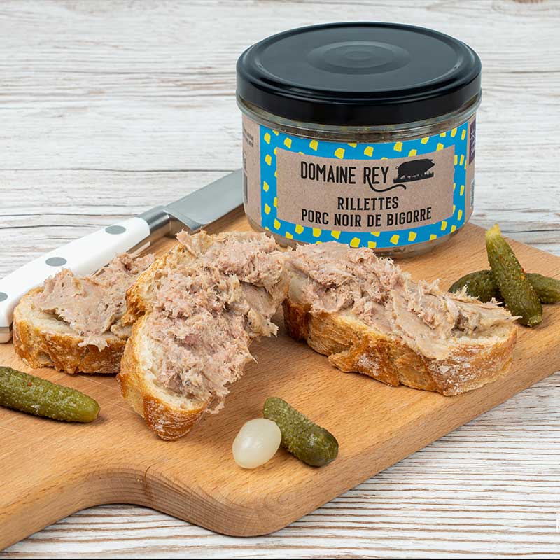Rillettes de Porc Noir de Bigorre 180g – Image 2