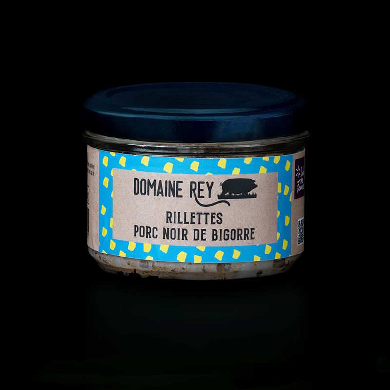 Rillettes de Porc Noir de Bigorre 180g