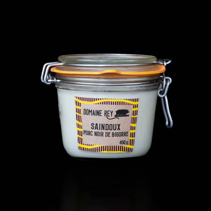Saindoux de Porc Noir de Bigorre AOP 700g