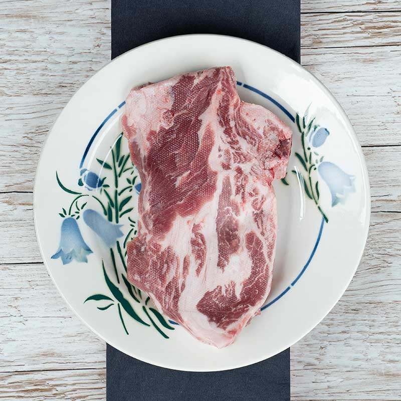 [PRE-COMMANDE] Côtes échine de Porc Noir de Bigorre AOP 650g – Image 2