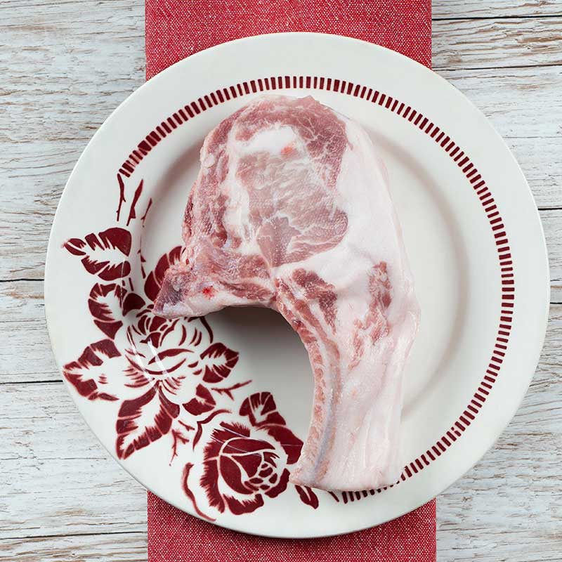 [PRE-COMMANDE] 2 Côtes filet de Porc Noir de Bigorre AOP 650g – Image 2