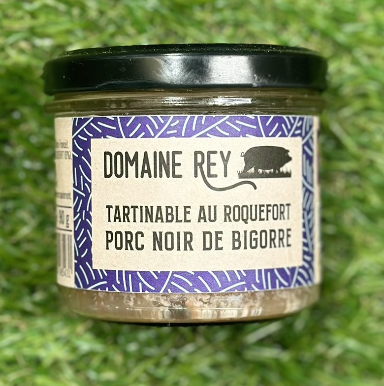Tartinable de Porc Noir de Bigorre au Roquefort - 90g
