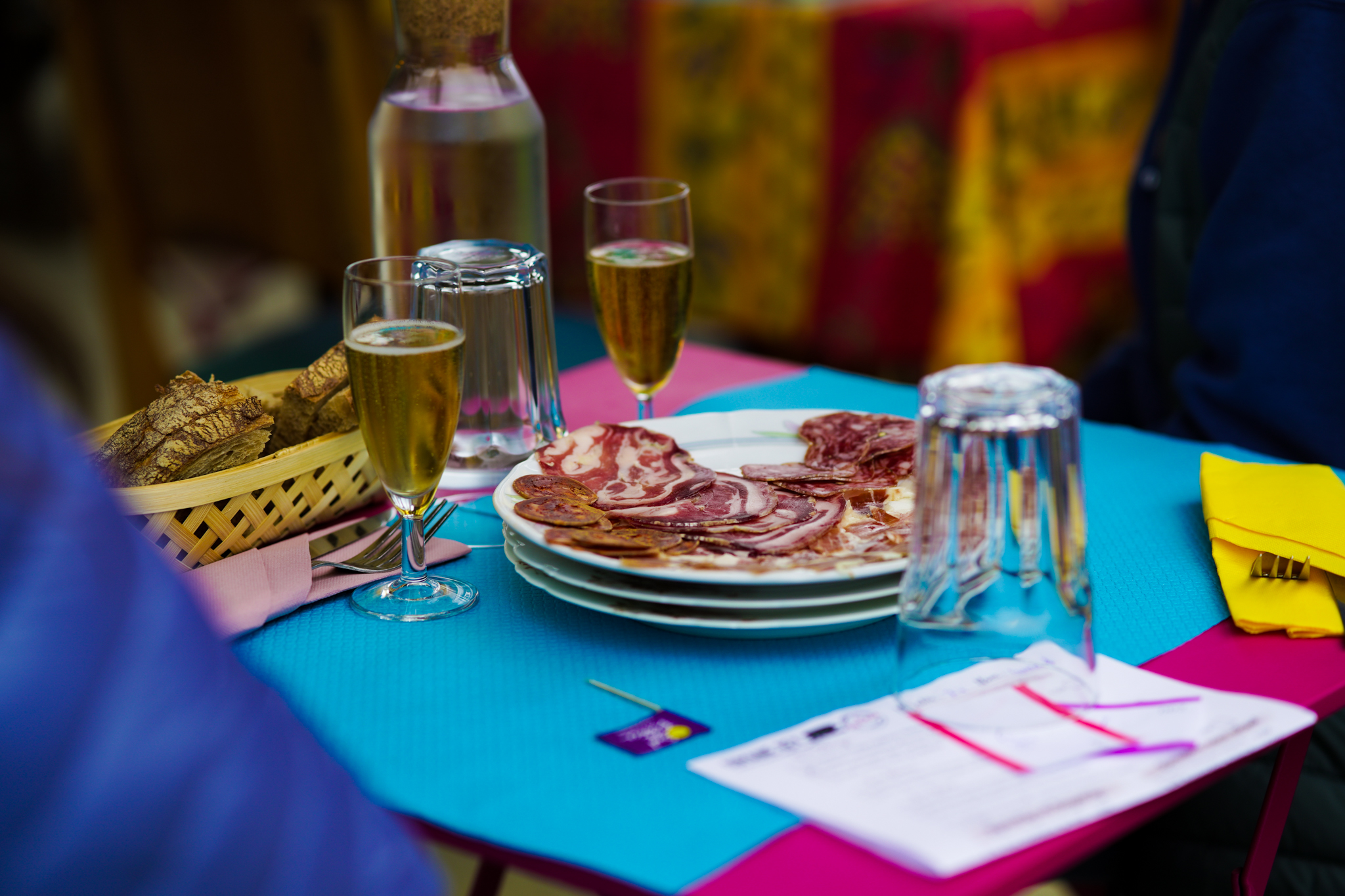 charcuterie à table