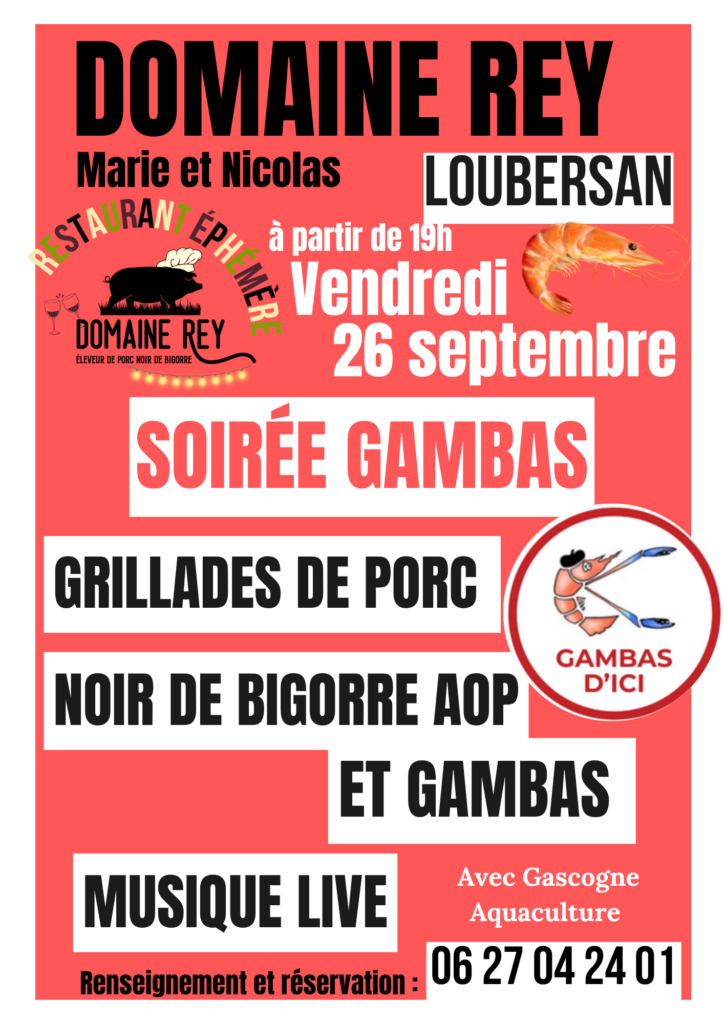 soirée grillades porc noir de bigorre