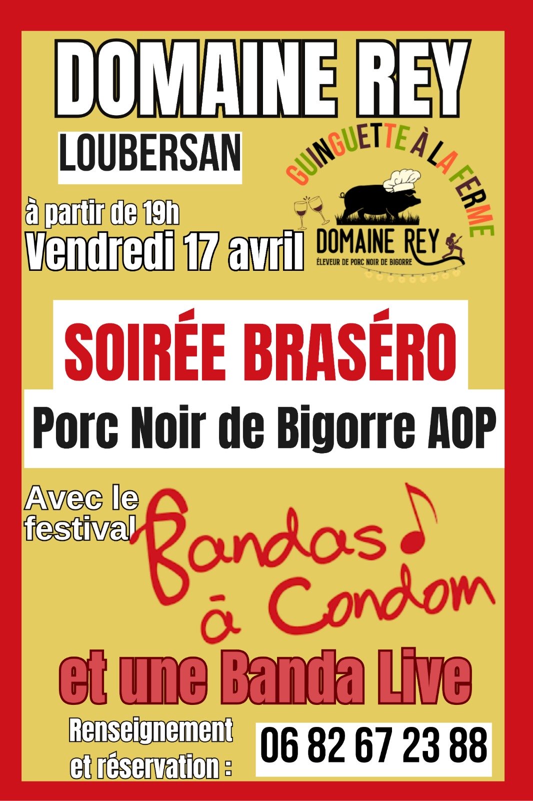 soirée bandas